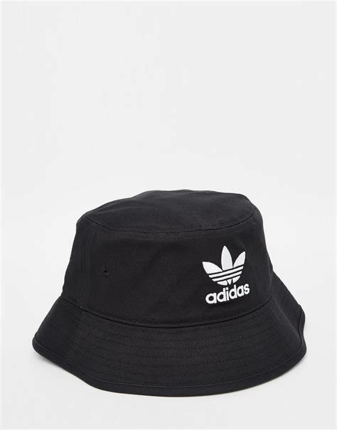 Lyst - Adidas Originals Bucket Hat in Black for Men