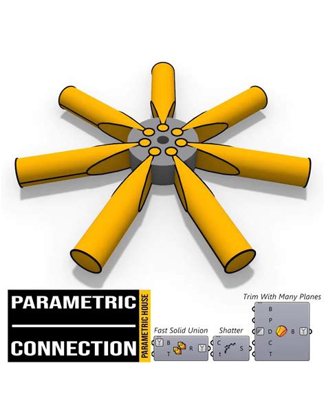 Parametric Connection Rrhinograsshopper