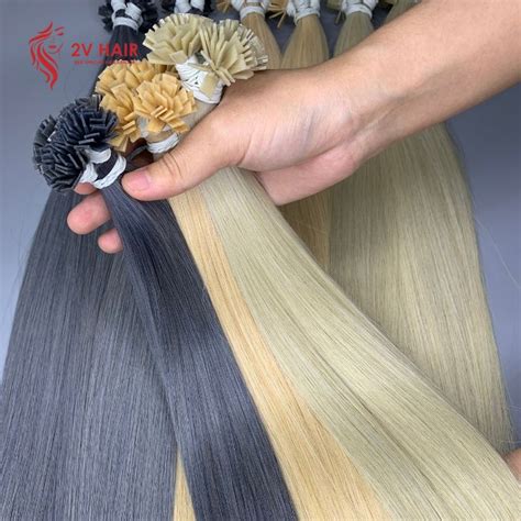 Wholesale Premium Vietnamese Flat Tip Human Hair Extensions