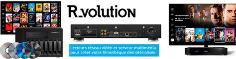 R volution lecteurs multimédia HD 4K et 8K HDR et serveurs NAS