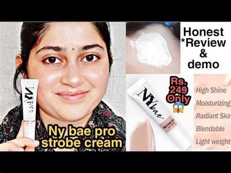 New Launch NY Bae Pro Strobe Cream Review And Demo YouTube