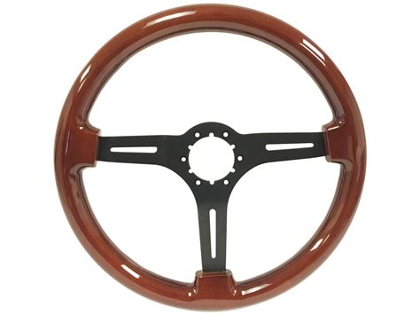 1965 69 Ford Falcon Steering Wheel Kit Walnut Wood St3027 Vsw