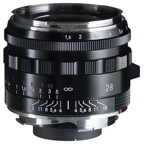 Voigtl Nder Nokton Mm F Asph Type Ii Vm Black Lens L