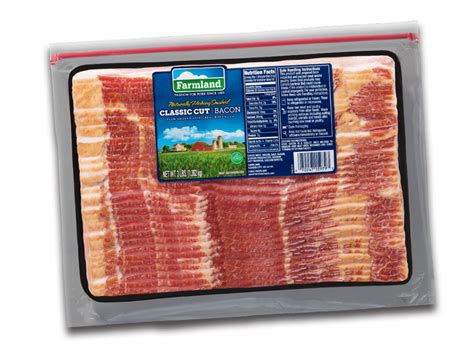 Hickory Smoked Bacon Traypack Farmland Foods