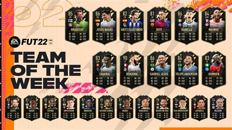 Fifa 22 Totw Estos Son Todos Los Team Of The Week Totw De Fifa 22