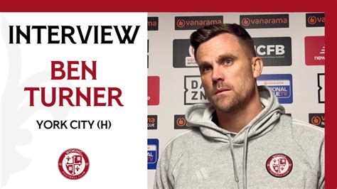 Woking 1 1 York City Ben Turner Interview YouTube