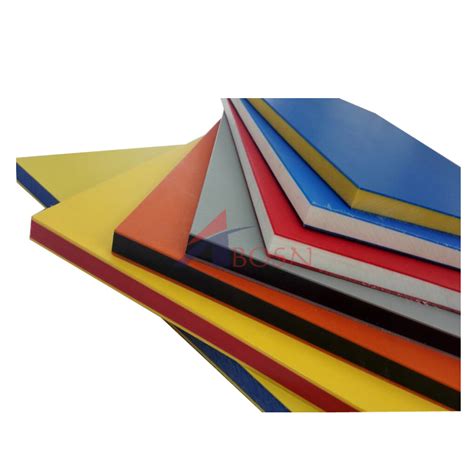 Hdpe Plastic Sheet Textured Hdpe Sheets Sandwich Color Pe Board China