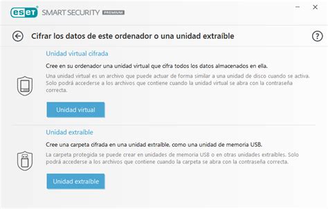 Introducción A Secure Data Eset Smart Security Premium Ayuda En