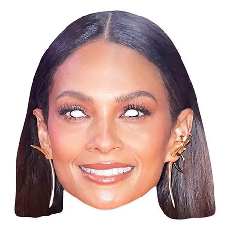 Alesha Dixon Cardboard Face Mask | Partyrama