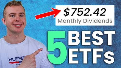 5 Best Monthly Dividend ETFs For Passive Income 2022 YouTube