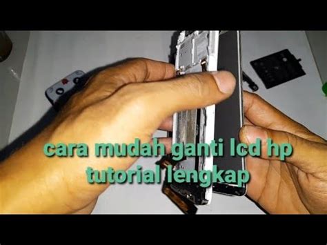 Cara Ganti Lcd Xiaomi Redmi X Youtube