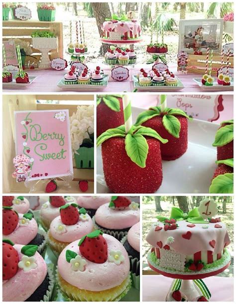 Strawberry Shortcake Birthday Party At Kara S Party Ideas Strawberry