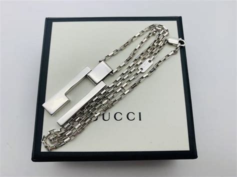 32％割引新品入荷 ⭐︎極美品⭐︎ Gucci グッチ ネックレス Gロゴ Gプレート ネックレス アクセサリー Otaonarenanejp