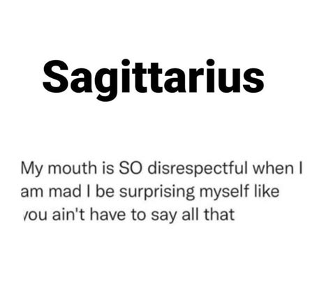 The Words Sagittarius Are Written In Black And White On A White Background