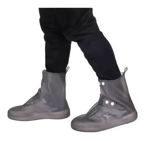 Zapaton Impermeable Siliconado Tipo Botin Funda Para Zapatos Cuotas