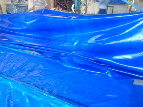 Shree Tarpaulins Blue Pvc Coated Waterproof Tarpaulin Thickness