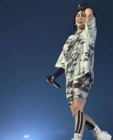 Billie Eilish Performing In Dublin Ireland At The 3Arena On June 5th