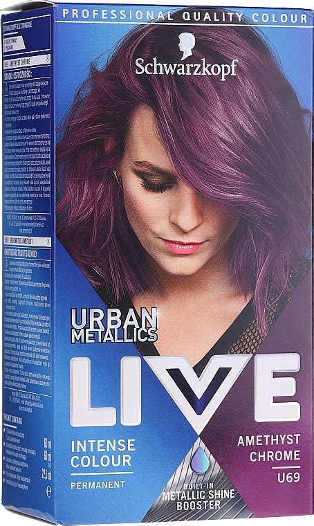 Schwarzkopf Live Urban Metallics Intense Colour Barva Na Vlasy