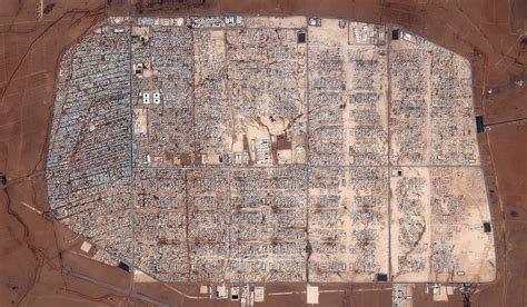 Satellite Photos Of Zaatari Show Rapid Growth Of Refugee Camp For Syrian Refugees