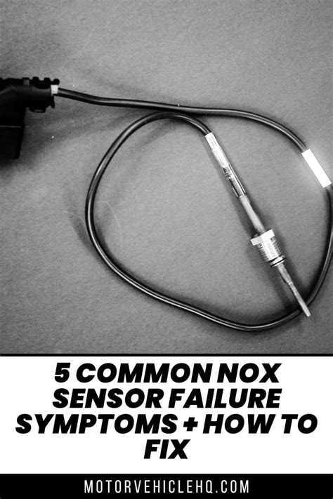 5 Common NOx Sensor Failure Symptoms How To Fix Motor Vehicle HQ