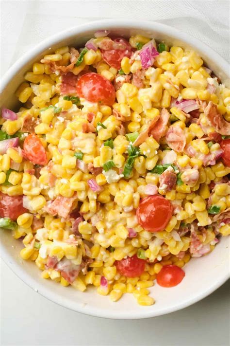 Sweet Corn Salad Drizzle Me Skinny