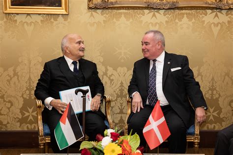 The Lieutenant Receives Prince El Hassan Of Jordan Sovereign Military Order Of Malta