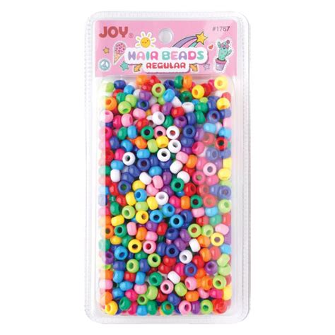 Joy Round Beads Regular Size 1000ct Asst Color Annie International Inc