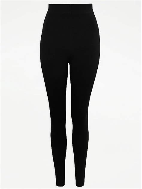 Black Thermal Leggings Women George At Asda