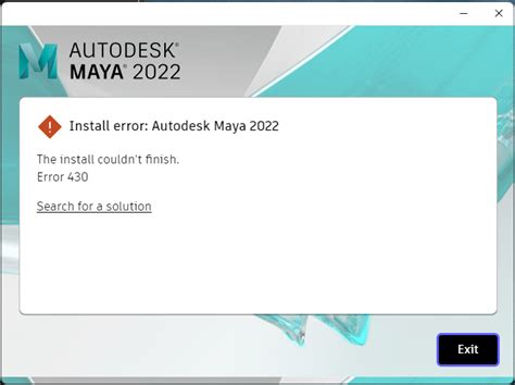Install Error The Install Couldn T Finish Error 430 When Installing