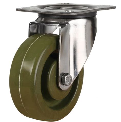 100mm High Temperature Resistant Stainless Steel Swivel Castor 200kg