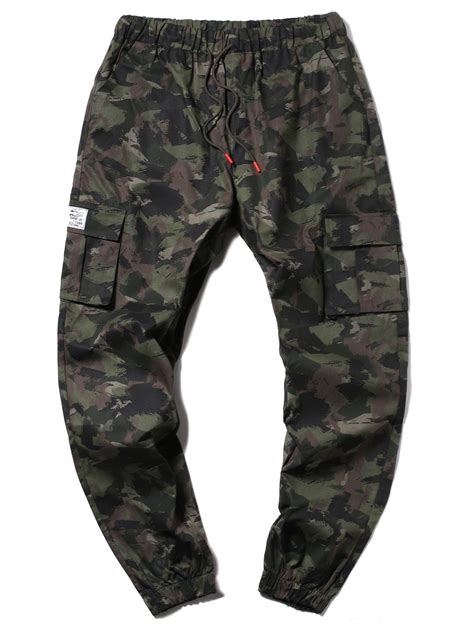 Camouflage Cargo Jogger Pants Trendy Mens Fashion