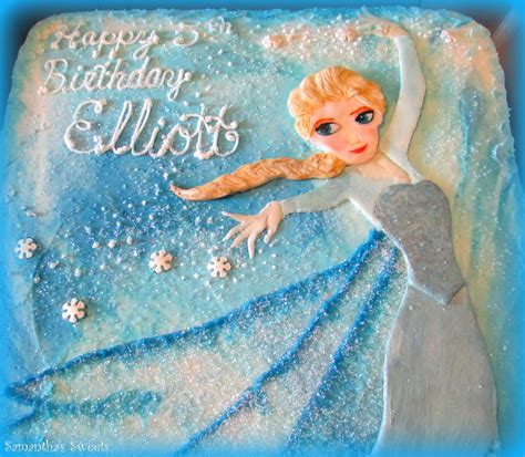 Elsa Birthday Cake - CakeCentral.com