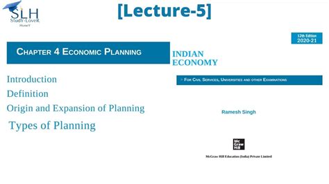 L 5 Economic Planning Indian Economy Ramesh Singh 12th Edition Upsc Ias Youtube