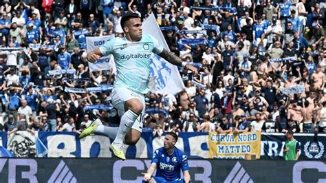 Empoli Inter Doppietta Di Lukaku E Gol Di Lautaro I Nerazzurri