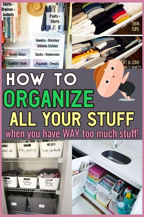 99 Ways To Get SERIOUSLY Organized At Home And Declutter Your LIFE