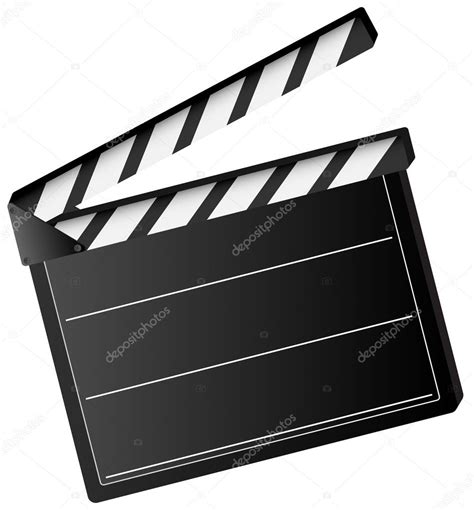 Movie Clapper Board Stock Vector Image By ©jamdesign 6064210