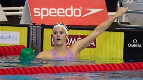 Australias Kaylee Mckeown Sets World Record In 50m Backstroke Cbc Sports