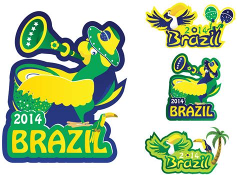 Creative14 brazil world cup logos vector Vectors graphic art designs in ...