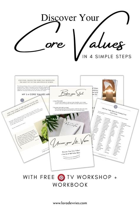 Core Values Of Life 4 Steps To Uncover Your Personal Core Values