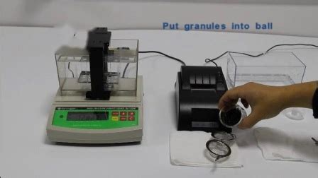 De M G Cm Electronic Rubber Densimeter Raw Plastic Density