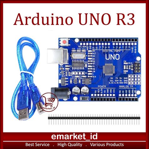 Jual Uno R3 Atmel Atmega328p With Usb Cable Arduino Ch340 Plus Kabel