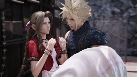 Cloud Catches Aerith My Hero Final Fantasy 7 Remake Youtube