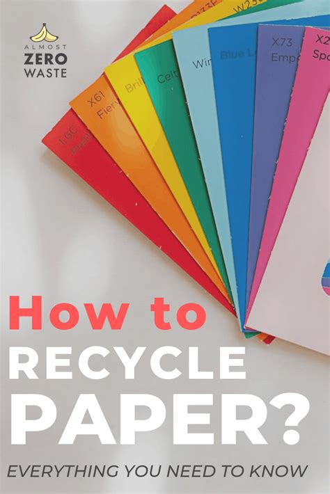 How To Recycle Paper: The Ultimate Guide - Almost Zero Waste