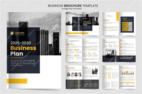 Premium Vector | Corporate brochure editable template layout business brochure template layout ...