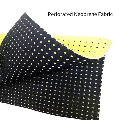 Mm Sbr Perforated Breathable Neoprene Material Fabric Neoprene