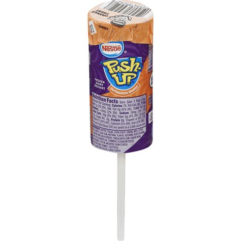 Nestle Wonka Push-Up Push Up Outrageous Orange Dairy Dessert Tube 1 Count | Ice Cream | Foodtown