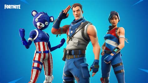 Fortnite 4th Of July Skins Live New Epic Games Celebrations For Ps4 Xbox Pc And Mobile