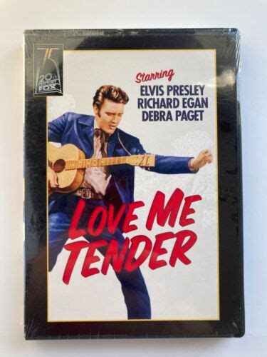 Love Me Tender Dvd 1956 Elvis Presley Free Shipping Sealed Brand New