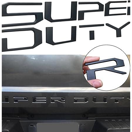 Amazon Tailgate Letter Inserts Compatible With Super