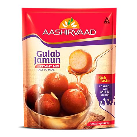 Aashirvaad Instant Mix Gulab Jamun G Pack Easy To Make Soft